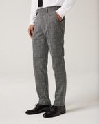 Slim Fit Check Tailored Pant, , hi-res